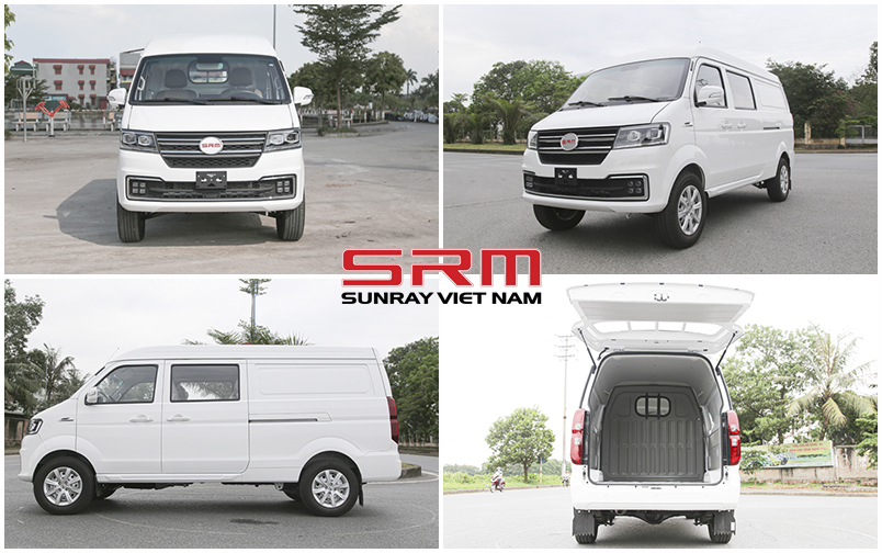 ngoai that xe van srm 868 5 cho copy Xe tải Van SRM 868 5 chỗ
