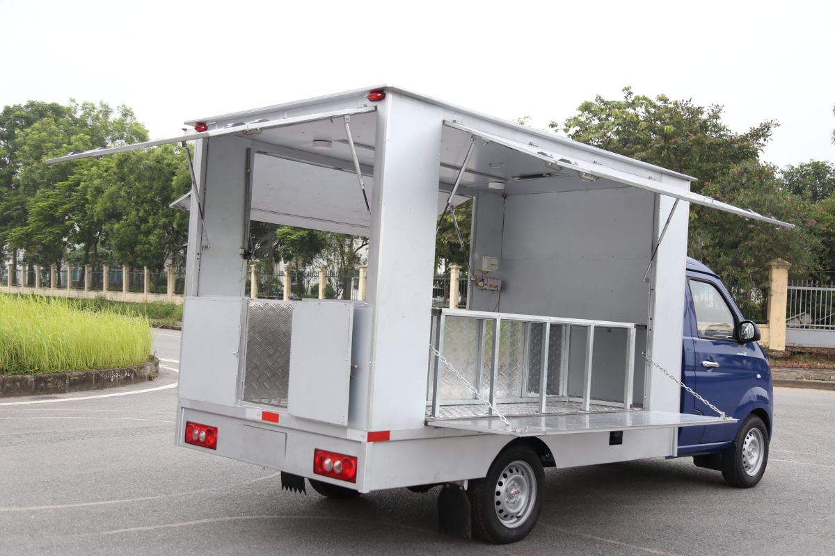 Thiết kế xe tải bán hàng lưu động