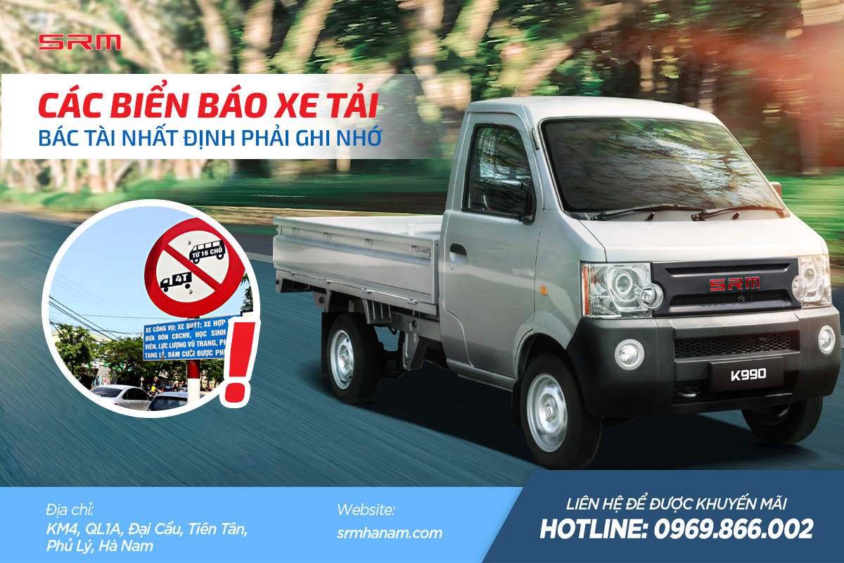 biển cấm xe tải