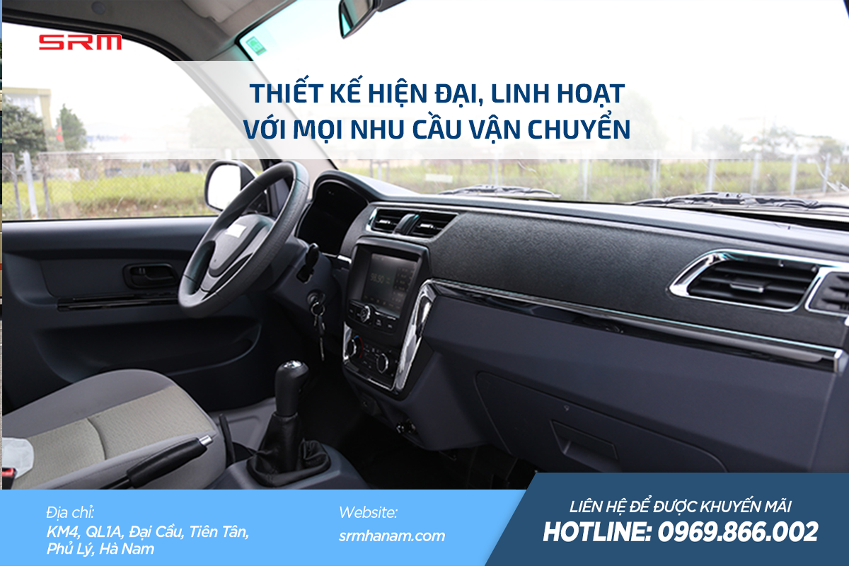 2 5 LÝ DO TẠI SAO BẠN NÊN SỬ DỤNG XE TẢI SRM T30 CHO DOANH NGHIỆP CỦA MÌNH